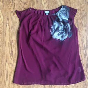 Maroon Top